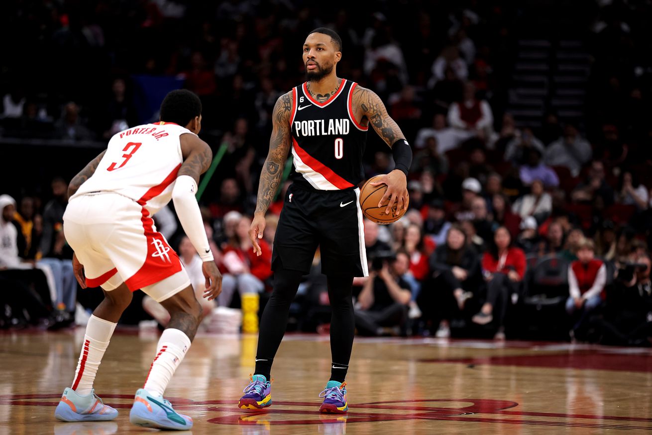 NBA: Portland Trail Blazers at Houston Rockets