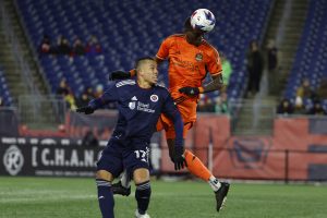 Bobby Wood in action vs the Houston Dynamo