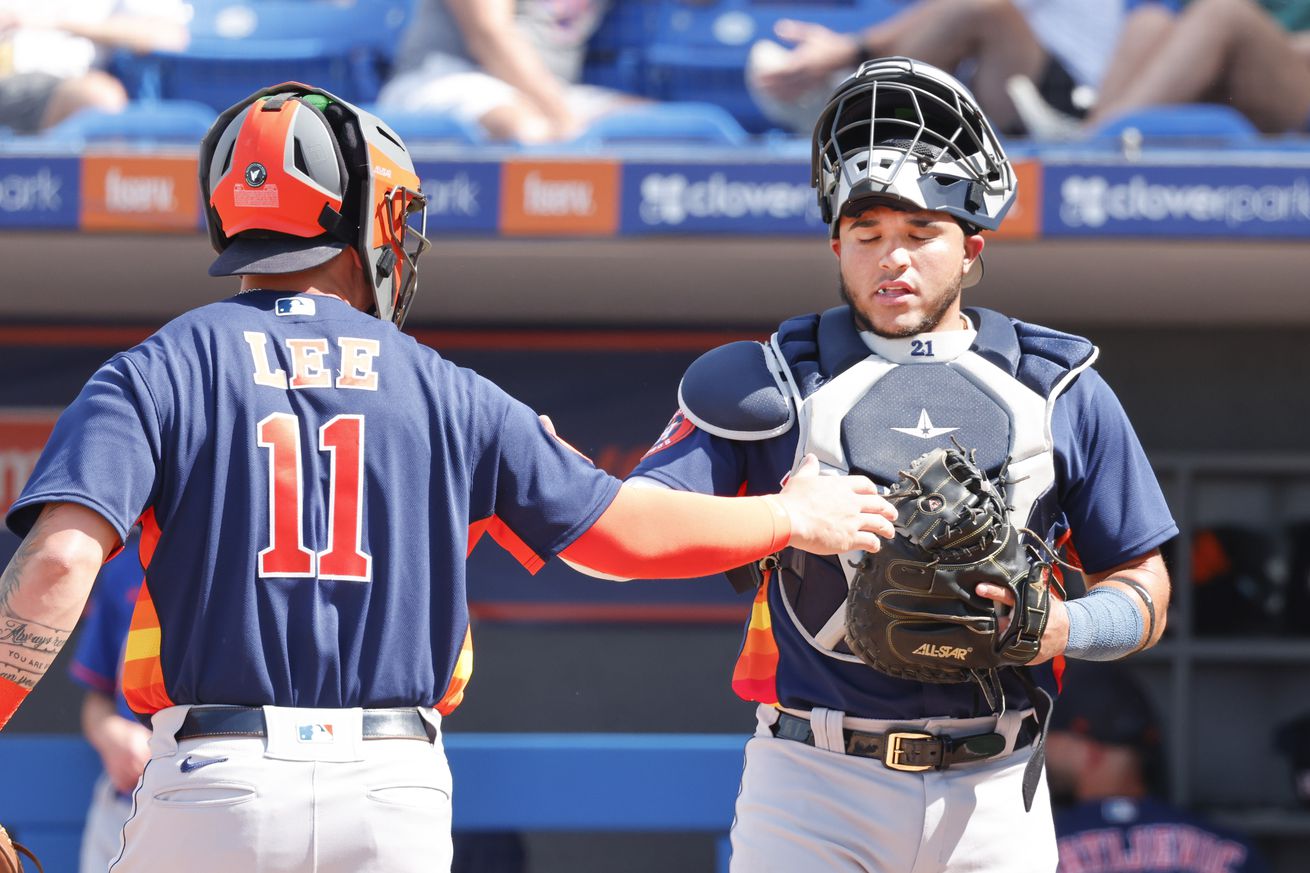 MLB: Spring Training-Houston Astros at New York Mets