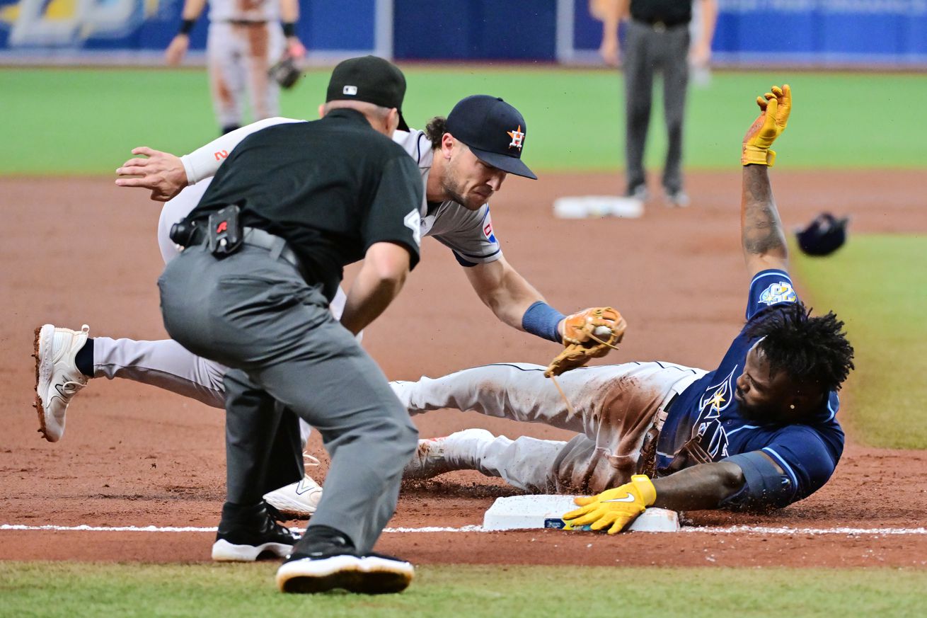 Houston Astros v Tampa Bay Rays