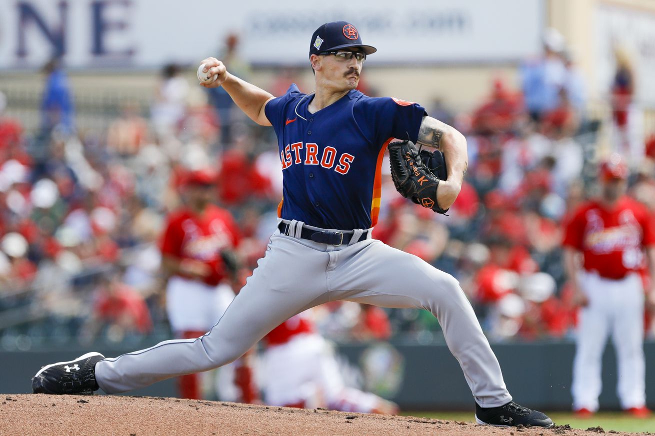 MLB: Spring Training-Houston Astros at St. Louis Cardinals