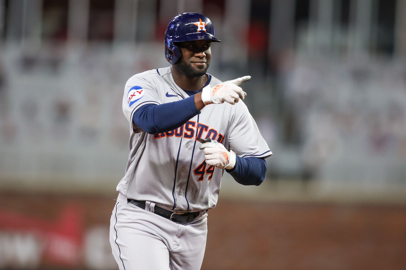 MLB: Houston Astros at Atlanta Braves