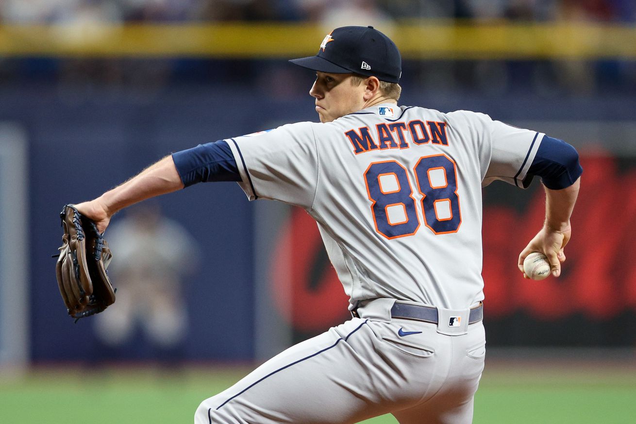 MLB: Houston Astros at Tampa Bay Rays