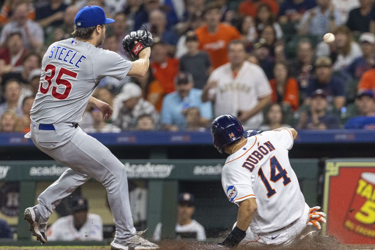 MLB: Chicago Cubs at Houston Astros