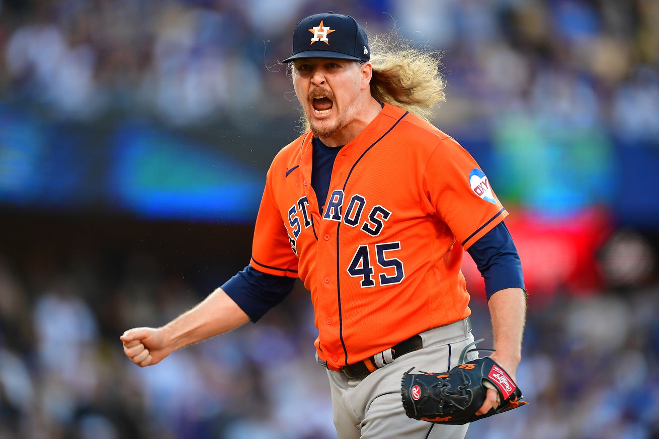 MLB: Houston Astros at Los Angeles Dodgers