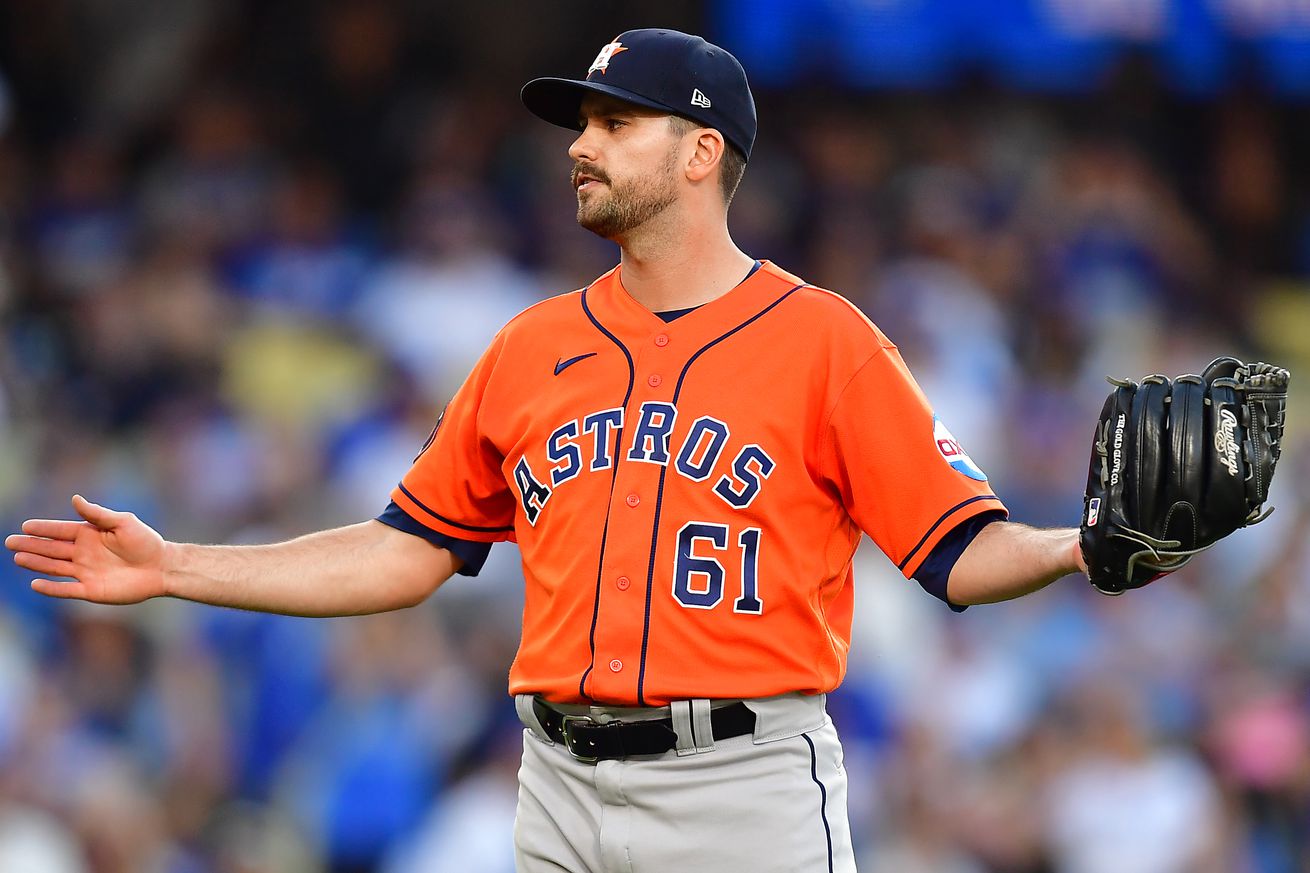 MLB: Houston Astros at Los Angeles Dodgers