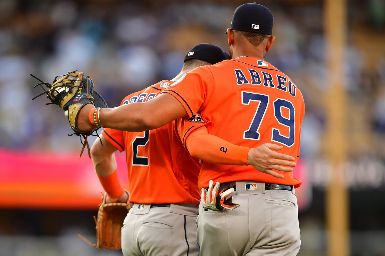 MLB: Houston Astros at Los Angeles Dodgers