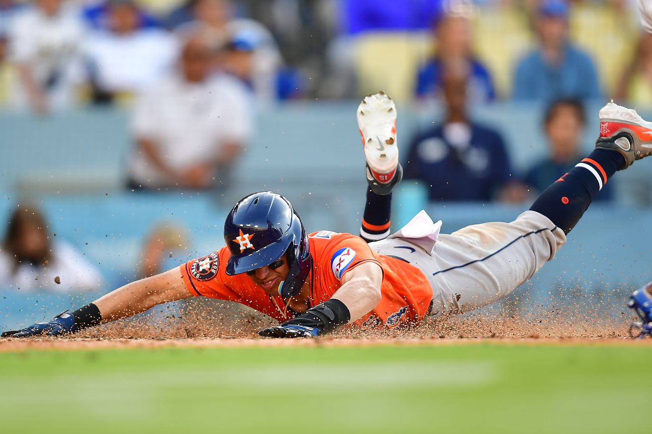 MLB: Houston Astros at Los Angeles Dodgers