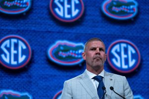 Billy Napier at SEC Media Days 2023