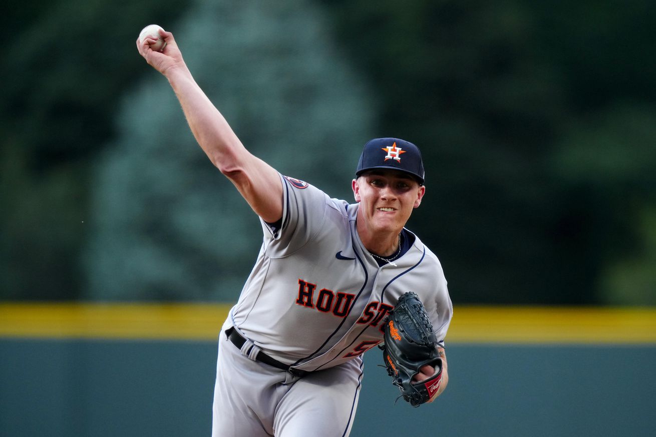 MLB: Houston Astros at Colorado Rockies