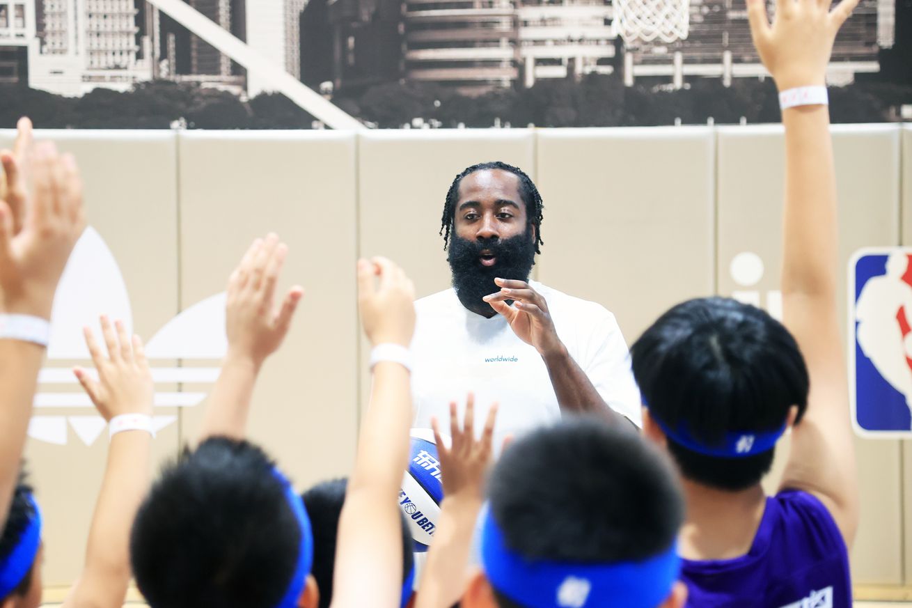 James Harden China Tour In Shanghai