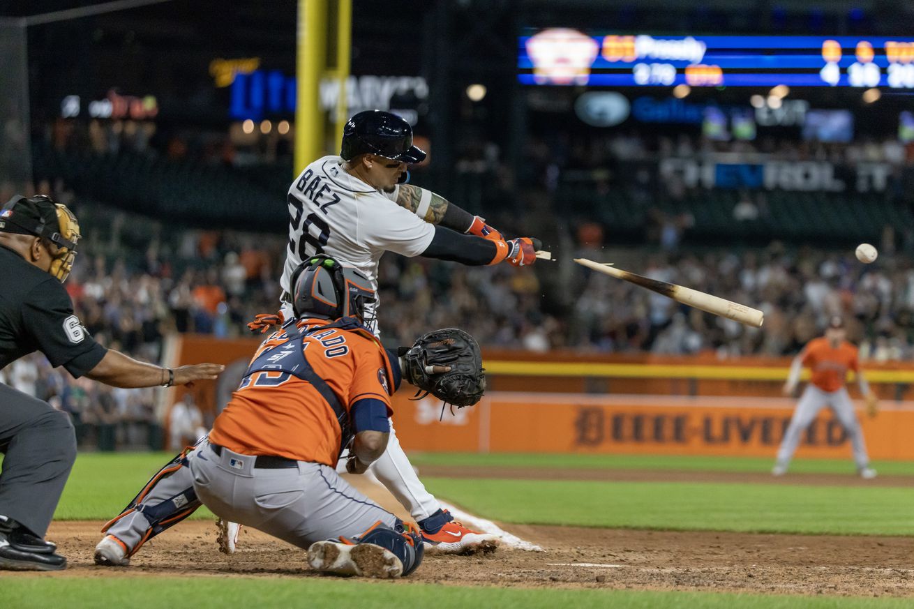 MLB: Houston Astros at Detroit Tigers