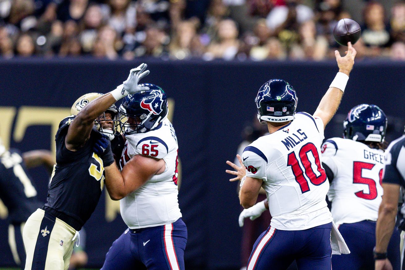 NFL: Preseason-Houston Texans at New Orleans Saints