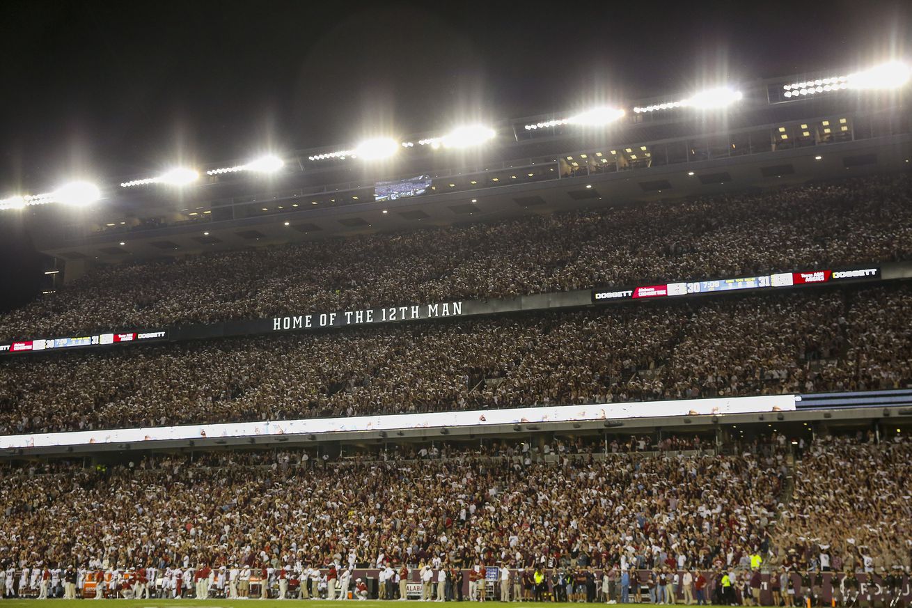 NCAA Football: Alabama at Texas A&M