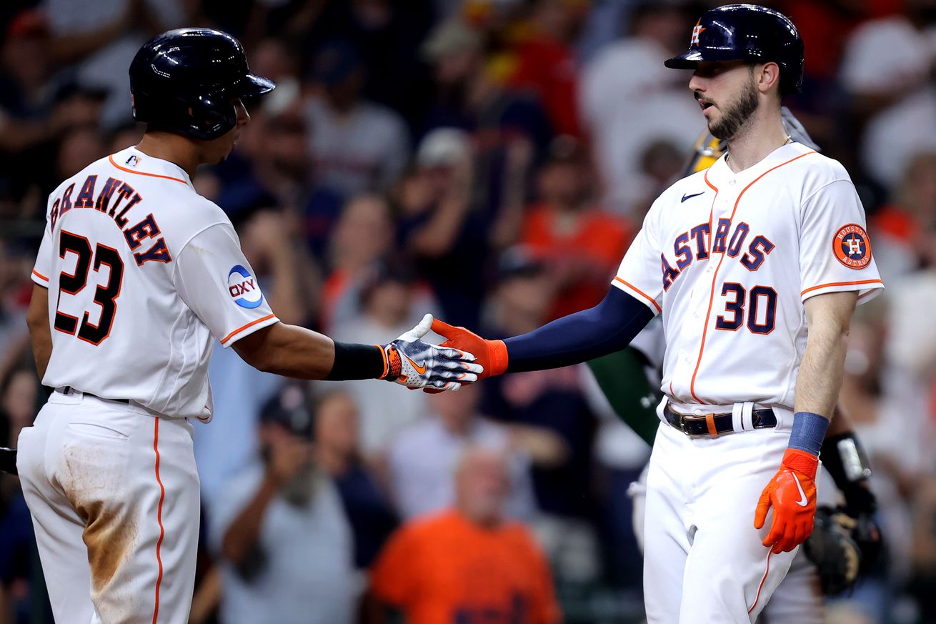 MLB: Oakland Athletics at Houston Astros