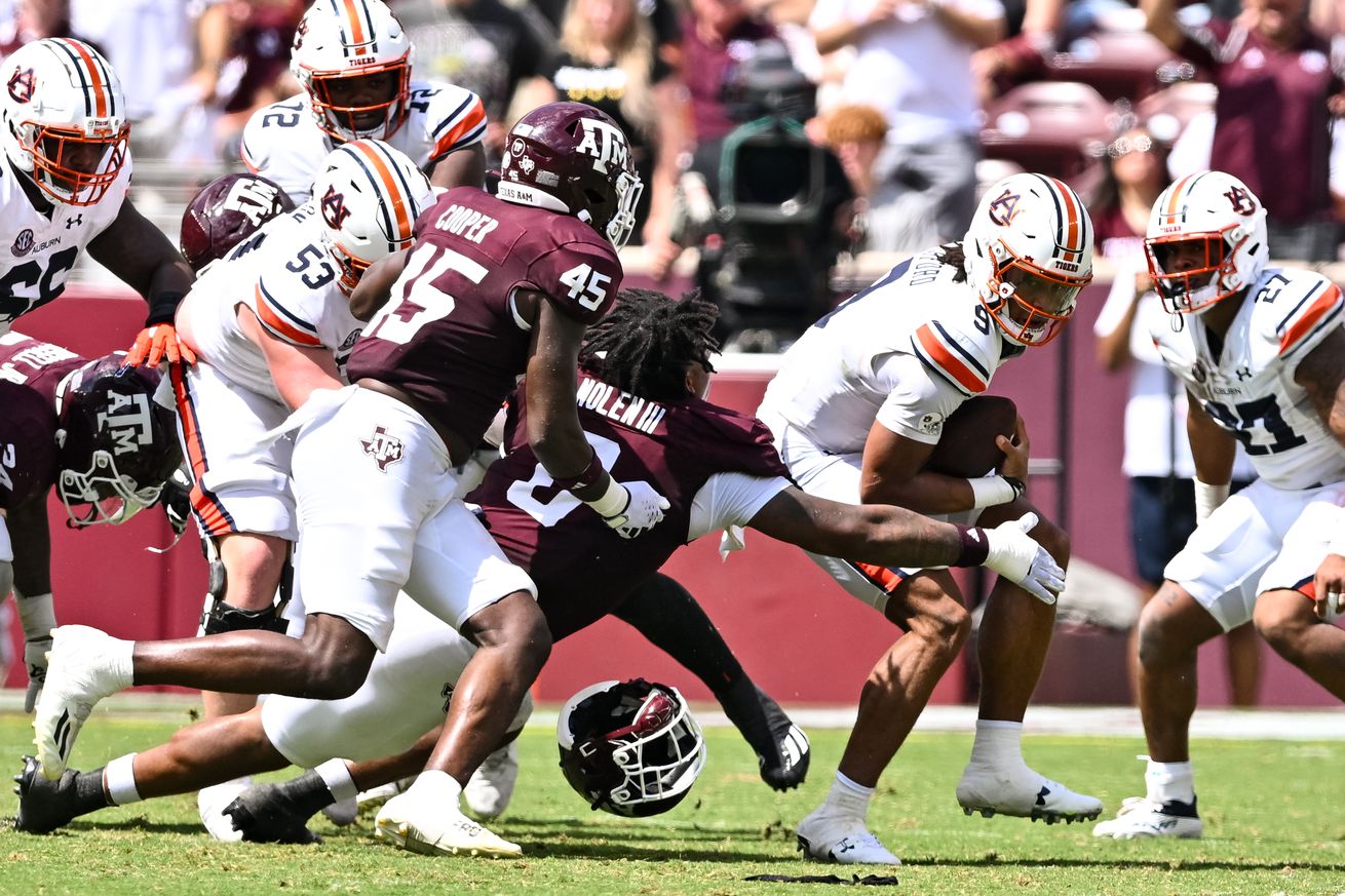 NCAA Football: Auburn at Texas A&M