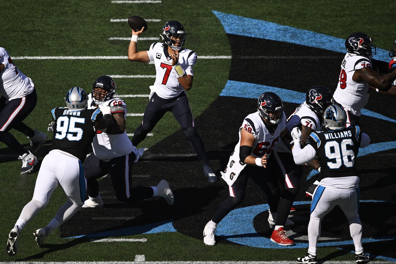 Houston Texans v Carolina Panthers