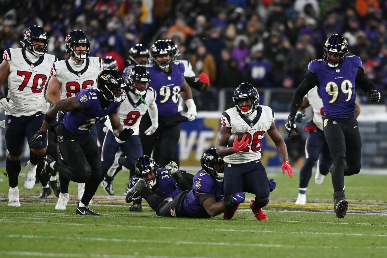 NFL: AFC Divisional Round-Houston Texans at Baltimore Ravens