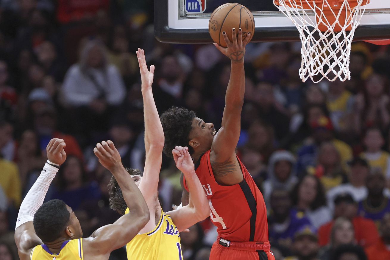 NBA: Los Angeles Lakers at Houston Rockets