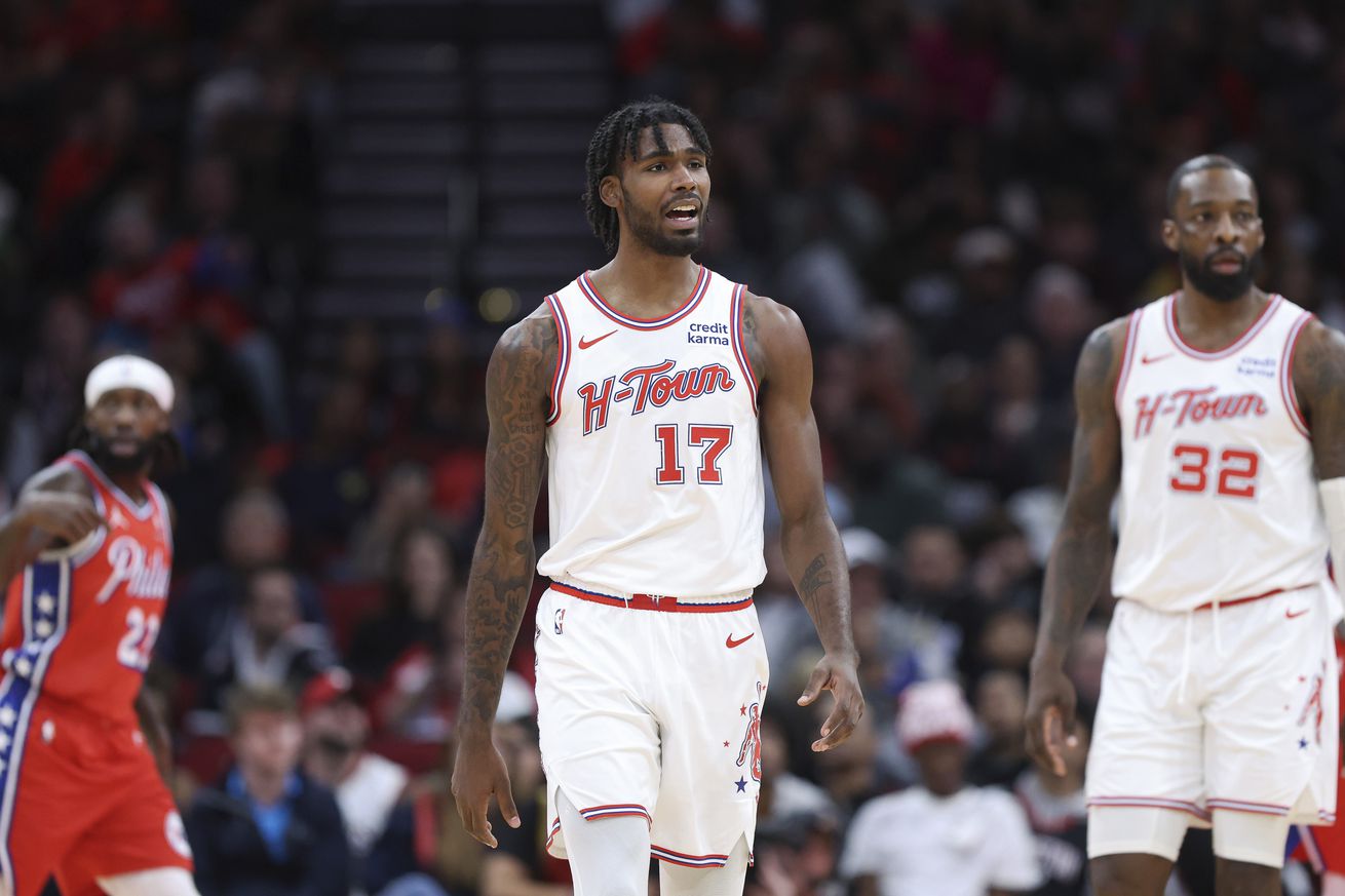 NBA: Philadelphia 76ers at Houston Rockets