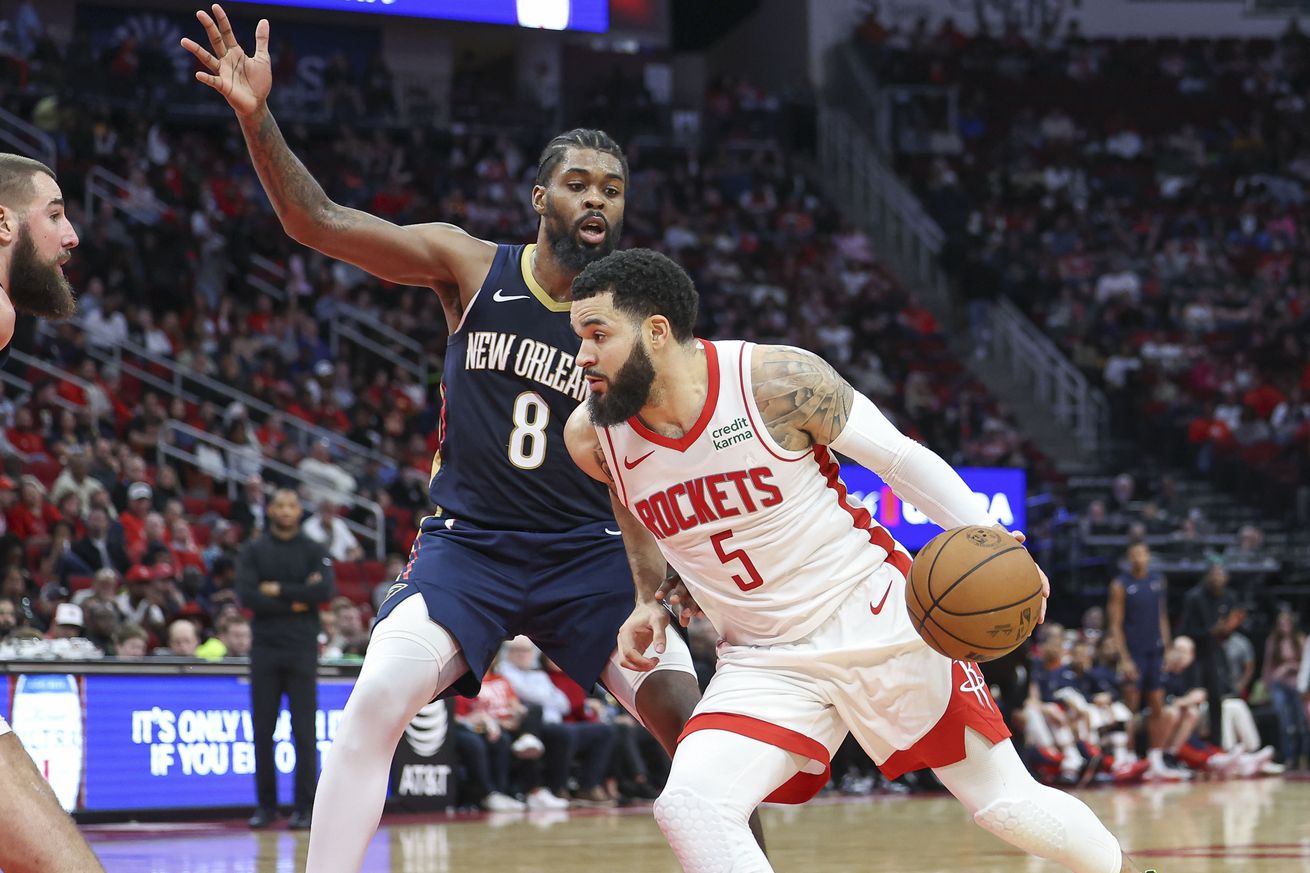 NBA: New Orleans Pelicans at Houston Rockets