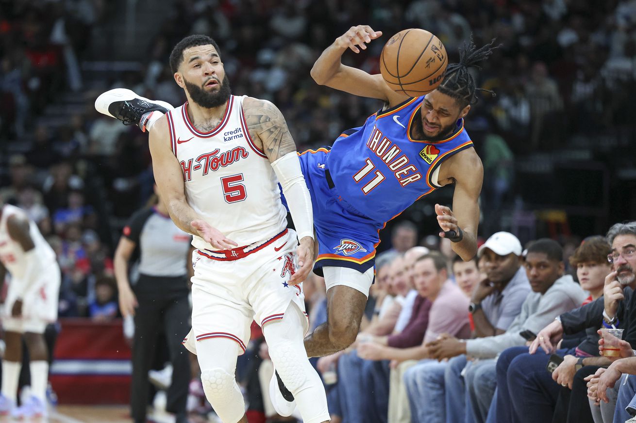 NBA: Oklahoma City Thunder at Houston Rockets