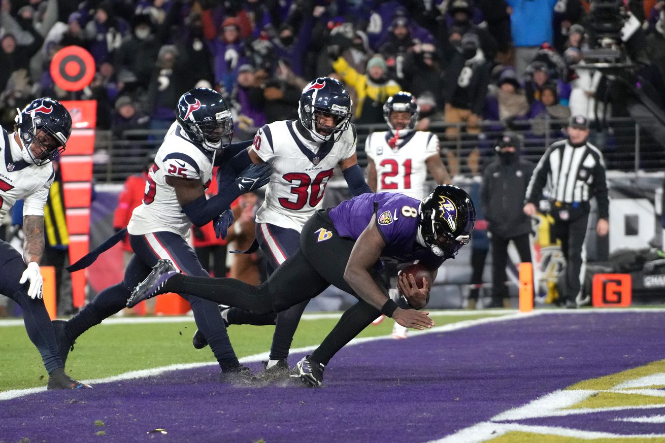 AFC Divisional Playoffs - Houston Texans v Baltimore Ravens