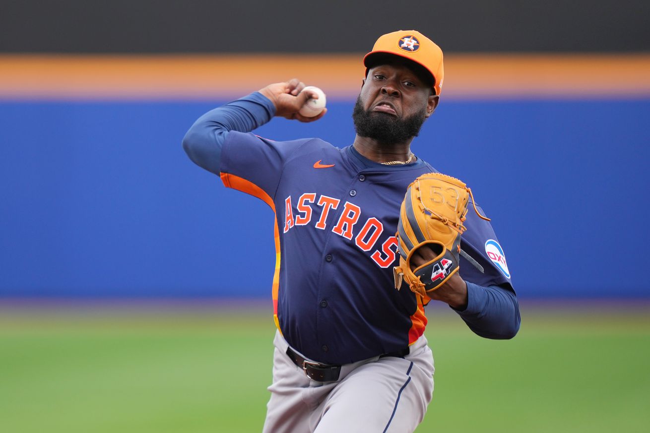 MLB: Spring Training-Houston Astros at New York Mets