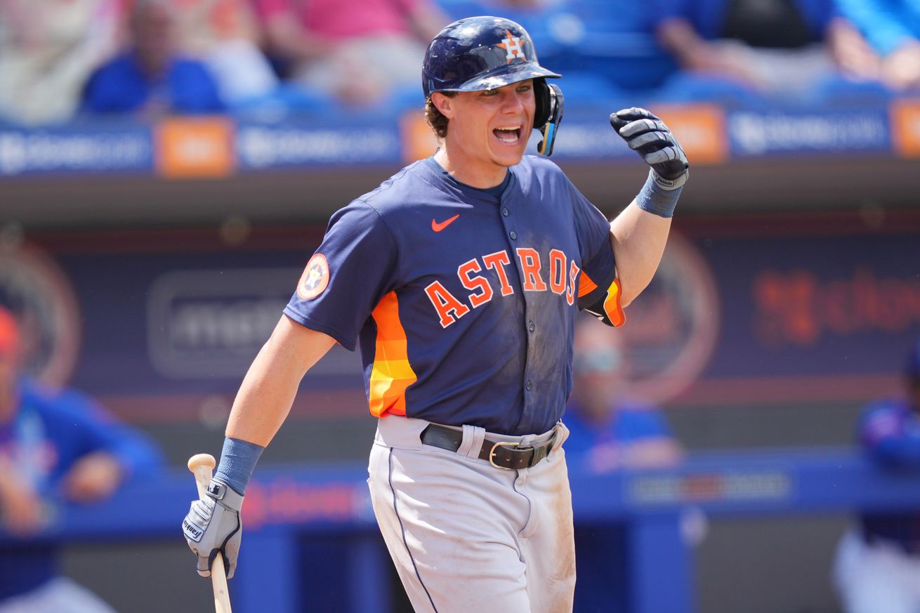 MLB: Spring Training-Houston Astros at New York Mets