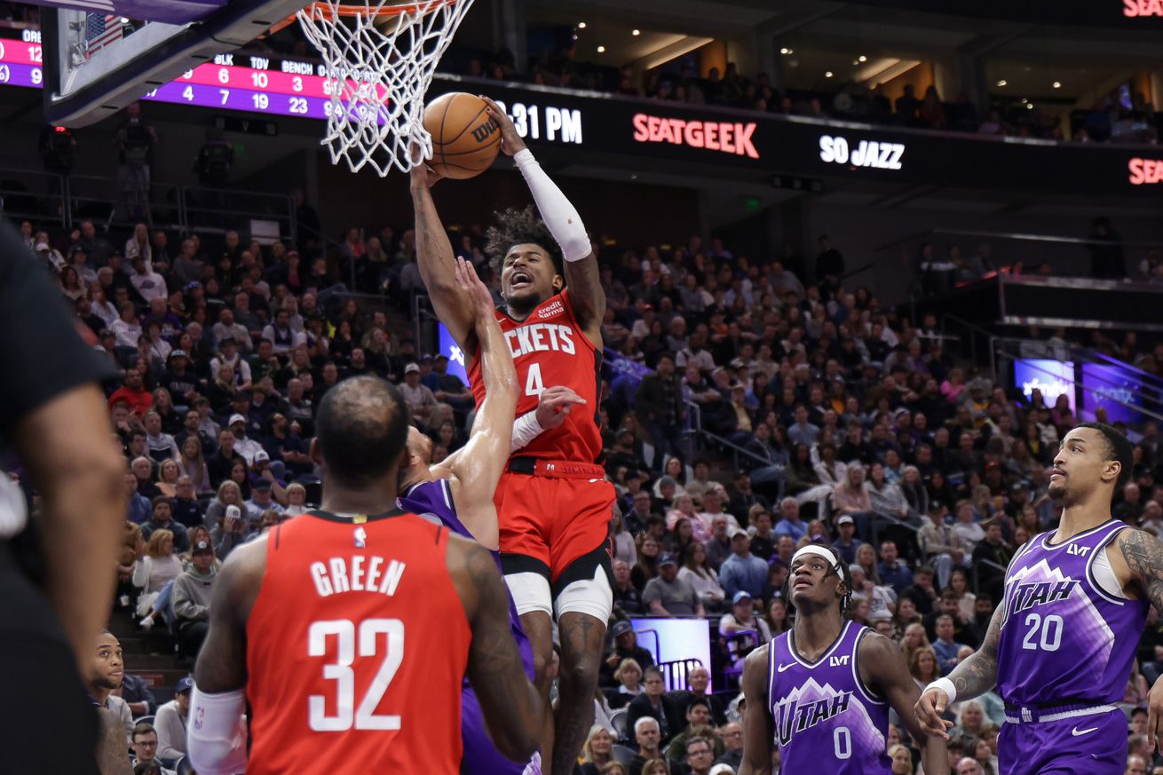 NBA: Houston Rockets at Utah Jazz