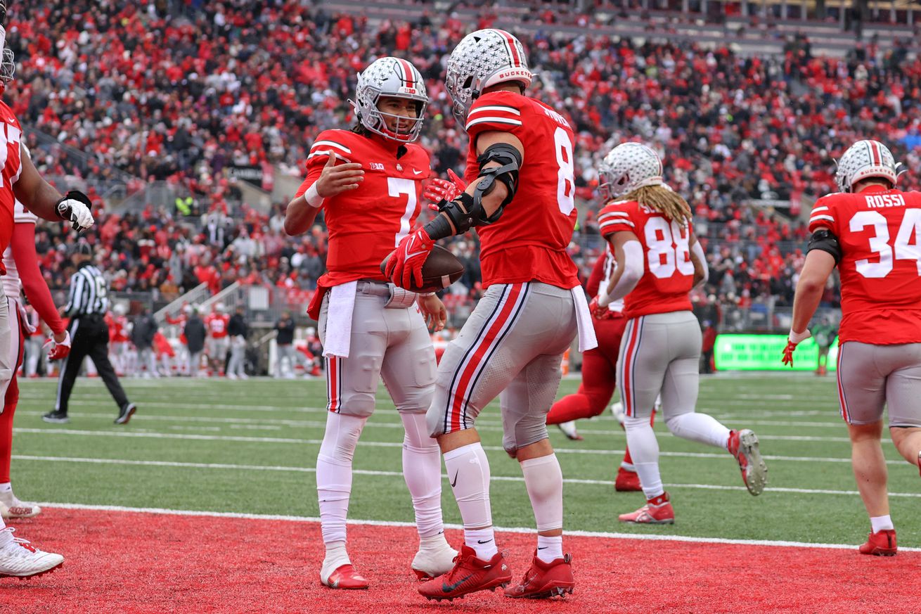 COLLEGE FOOTBALL: NOV 12 Indiana at Ohio State