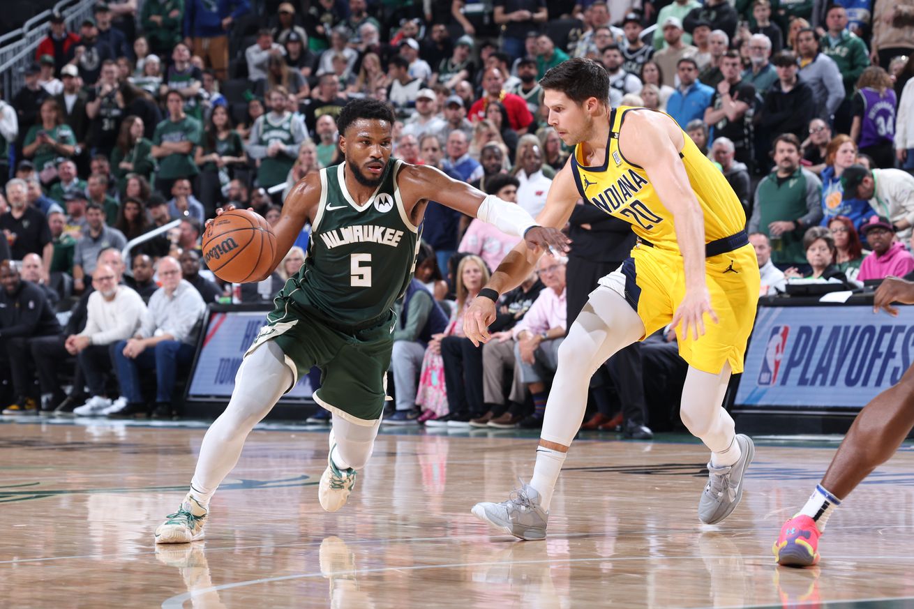 2024 NBA Playoffs - Indiana Pacers v Milwaukee Bucks