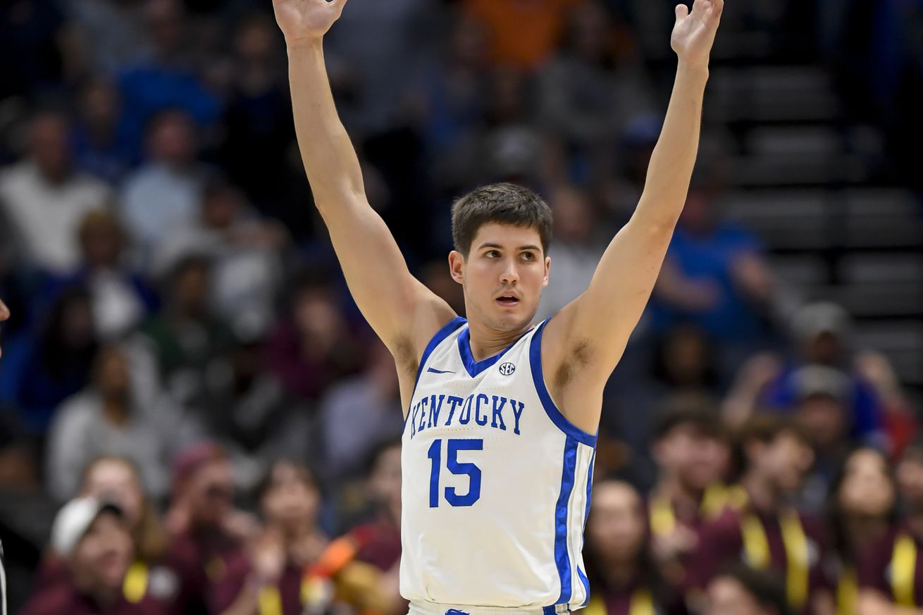 NCAA Basketball: SEC Conference Tournament Quarterfinal-Texas A&M vs Kentucky