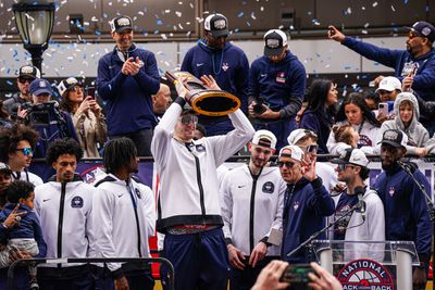 NCAA Basketball: Connecticut Victory Parade and Rally