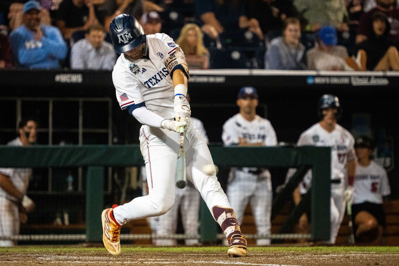 NCAA Baseball: College World Series-Florida v Texas A&M