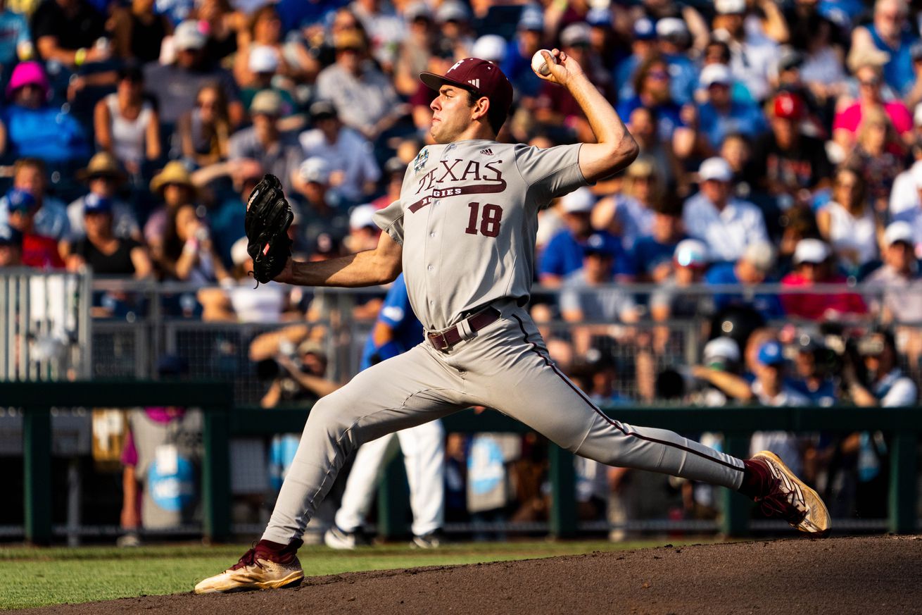 NCAA Baseball: College World Series-Kentucky v Texas A&M