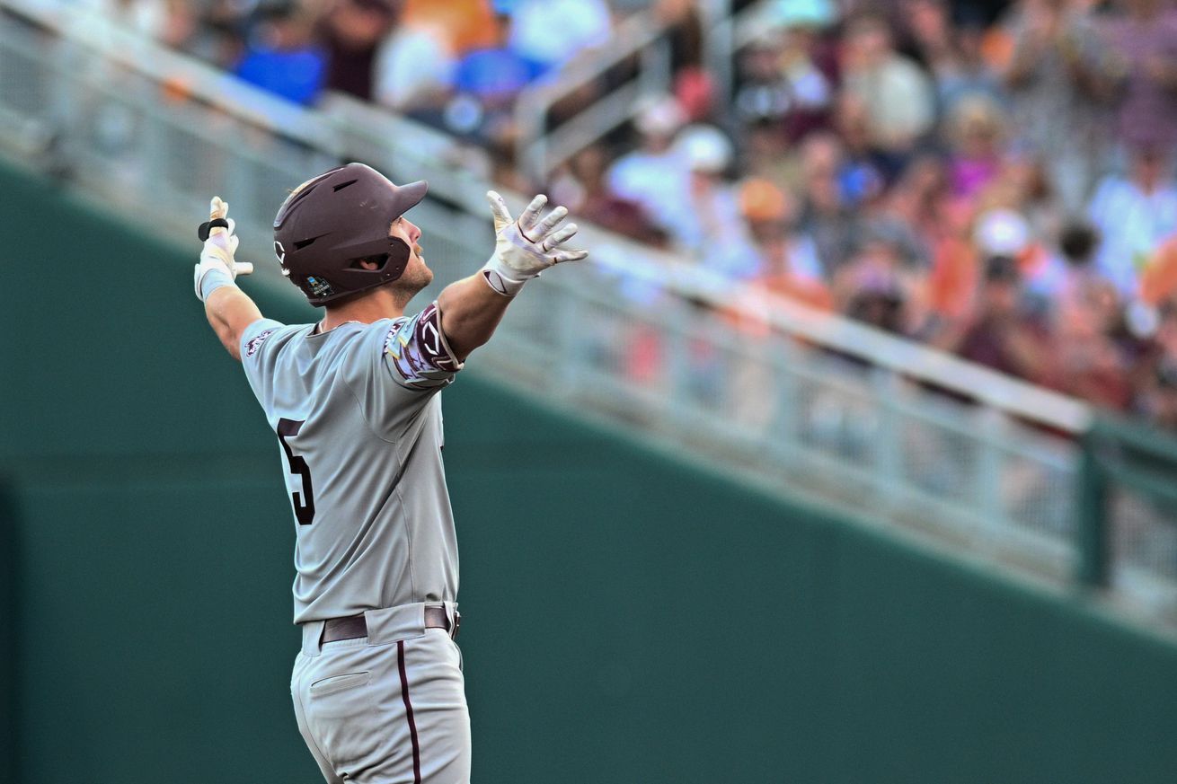 NCAA Baseball: College World Series-Tennessee v Texas A&M