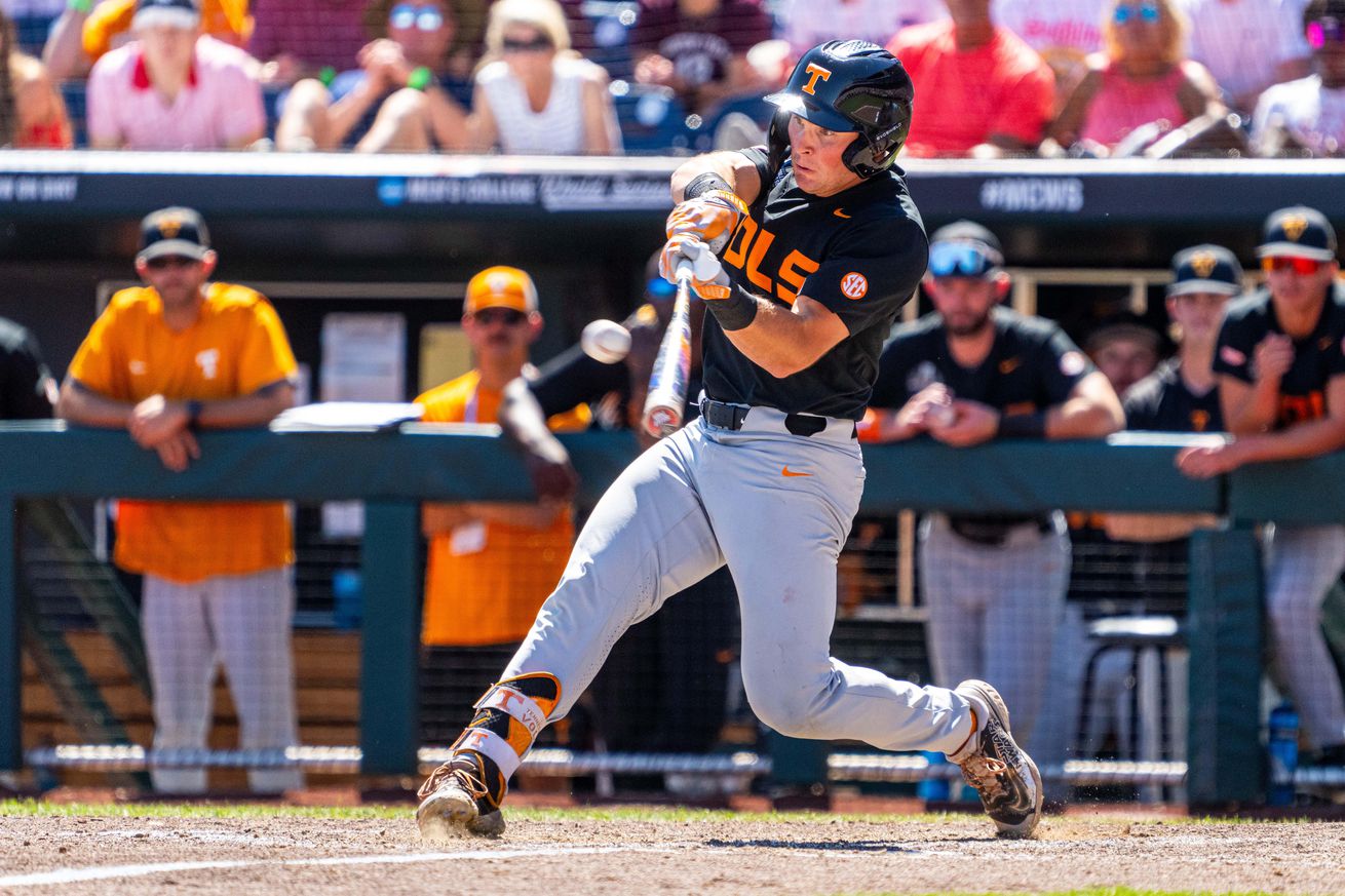 NCAA Baseball: College World Series-Tennessee v Texas A&M