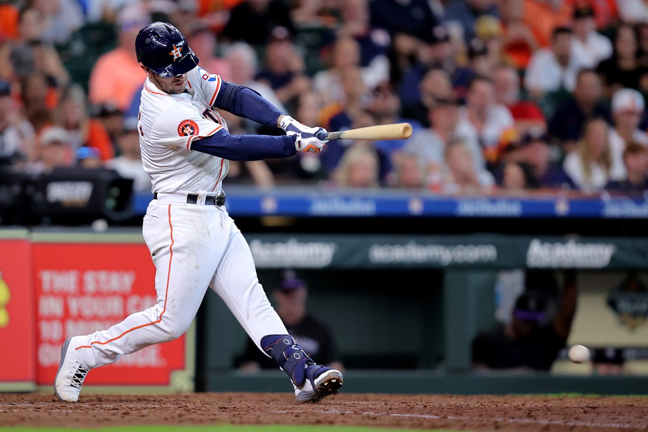 MLB: Colorado Rockies at Houston Astros