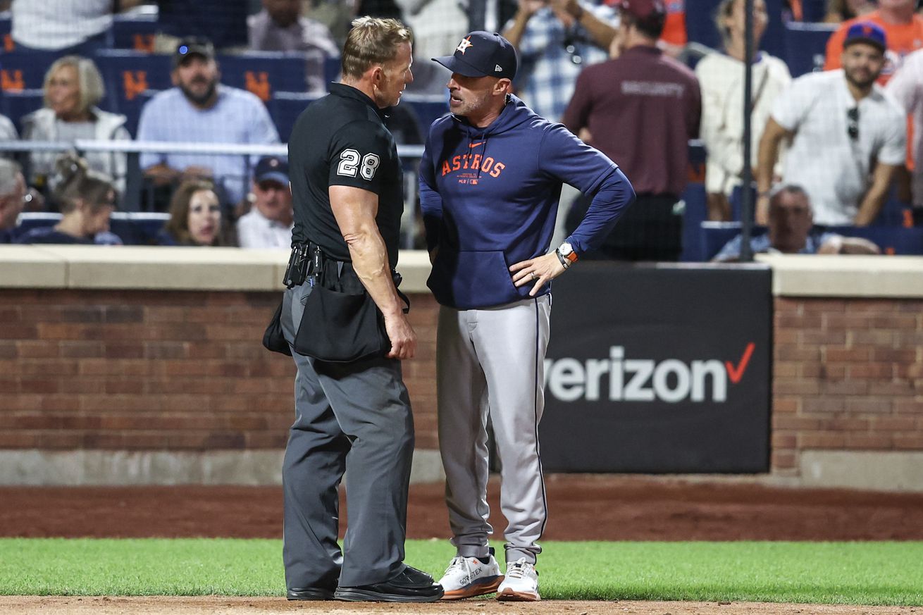 MLB: Houston Astros at New York Mets