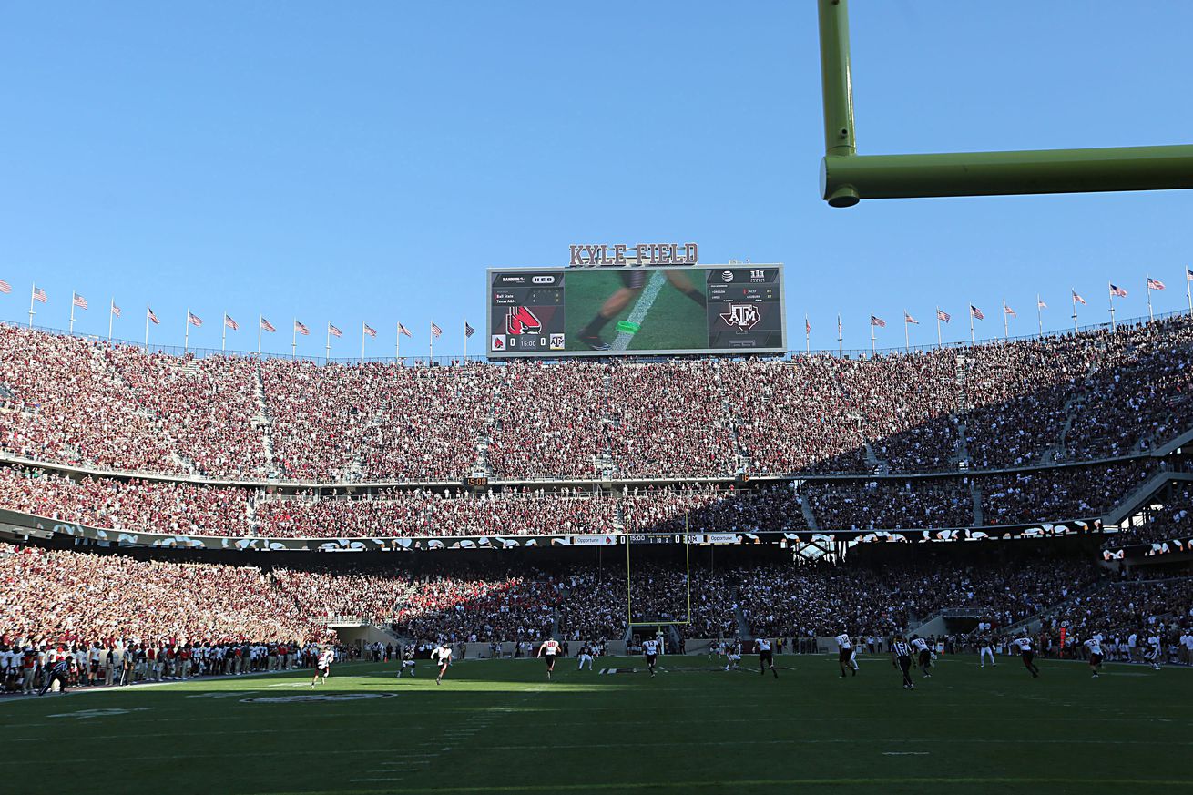 NCAA Football: Ball State at Texas A&M