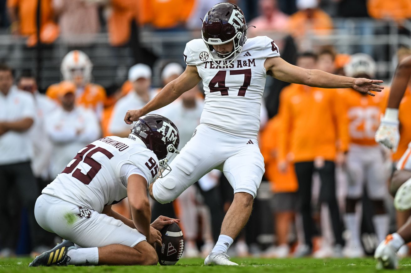 COLLEGE FOOTBALL: OCT 14 Texas A&M at Tennessee