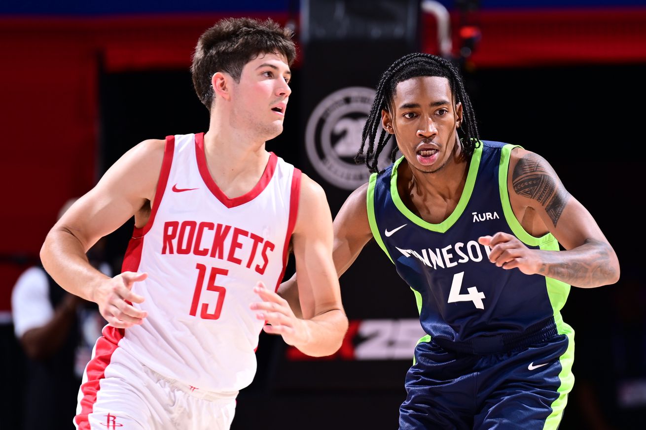 2024 NBA Summer League - Minnesota Timberwolves v Houston Rockets