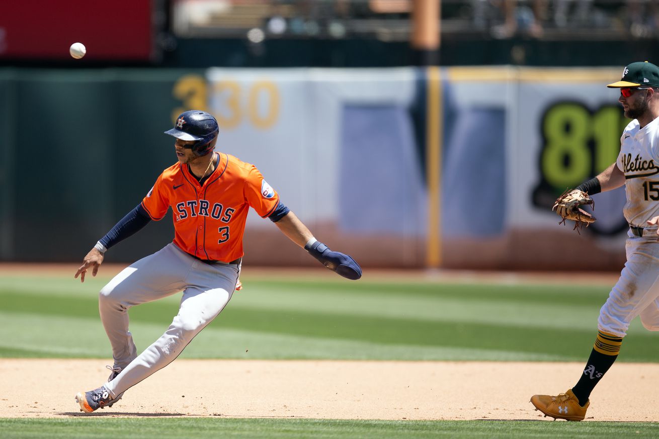 MLB: Houston Astros at Oakland Athletics