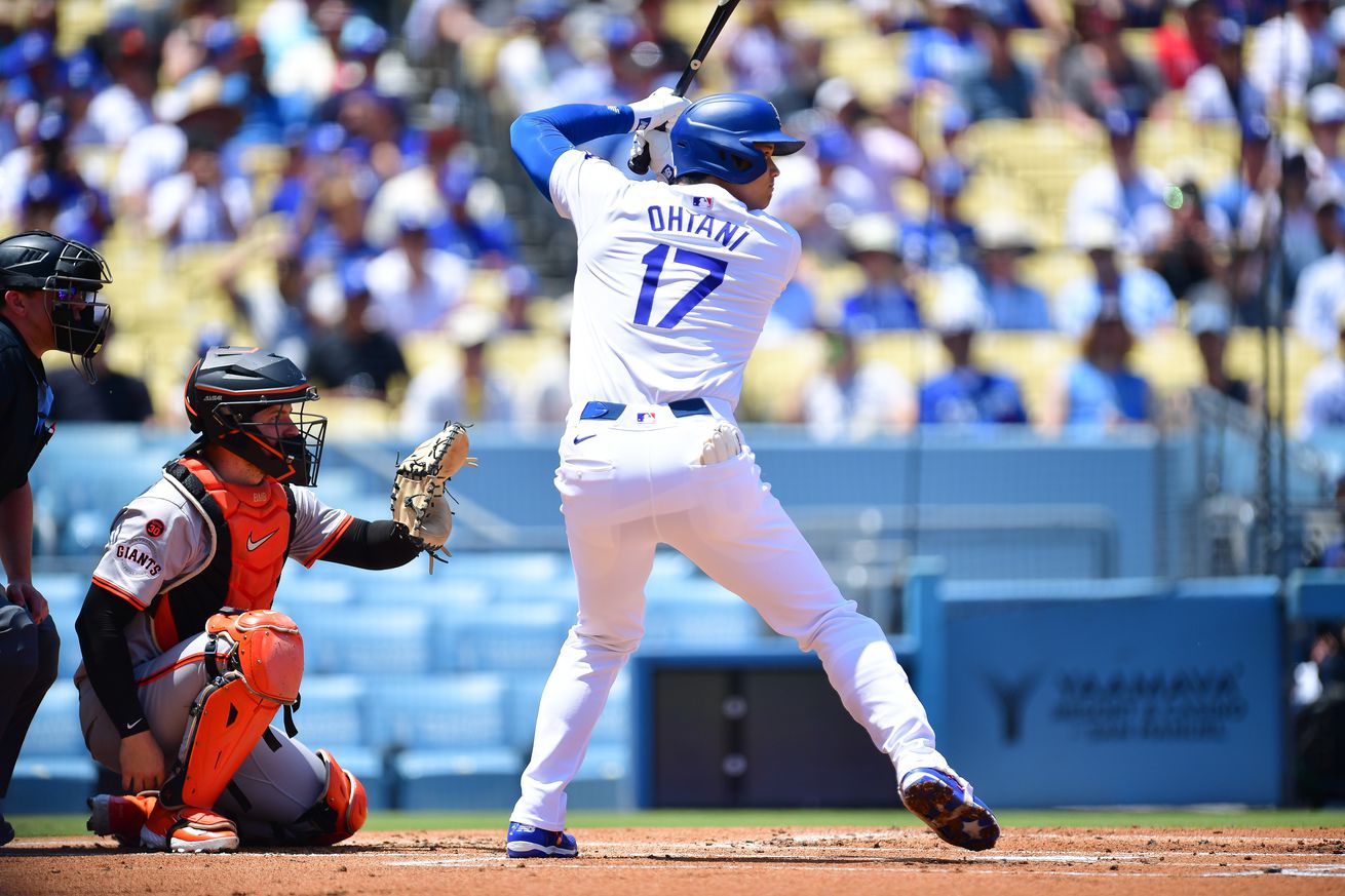 MLB: San Francisco Giants at Los Angeles Dodgers