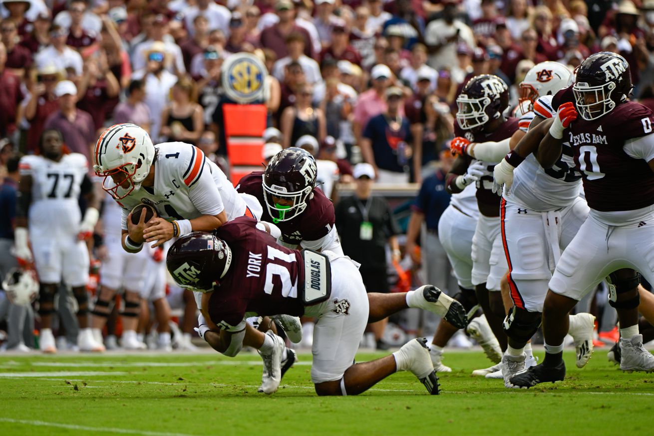 COLLEGE FOOTBALL: SEP 23 Auburn at Texas A&M