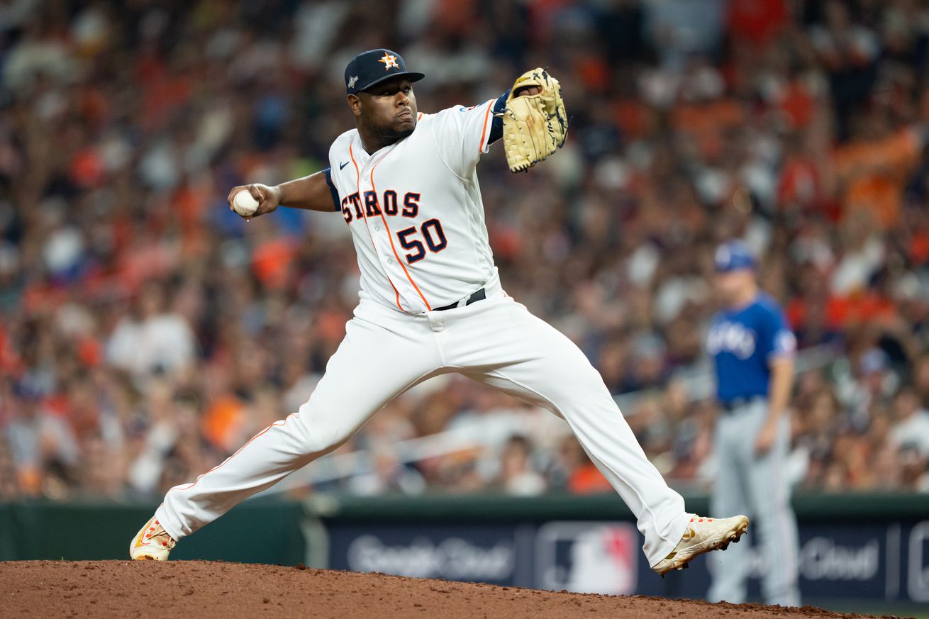 Championship Series - Texas Rangers v. Houston Astros - Game Seven