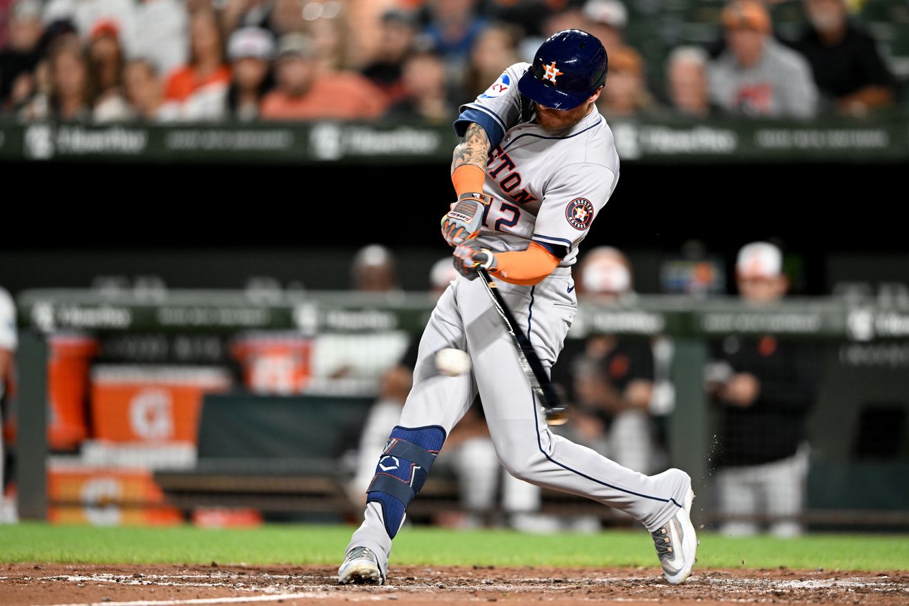 Houston Astros v Baltimore Orioles