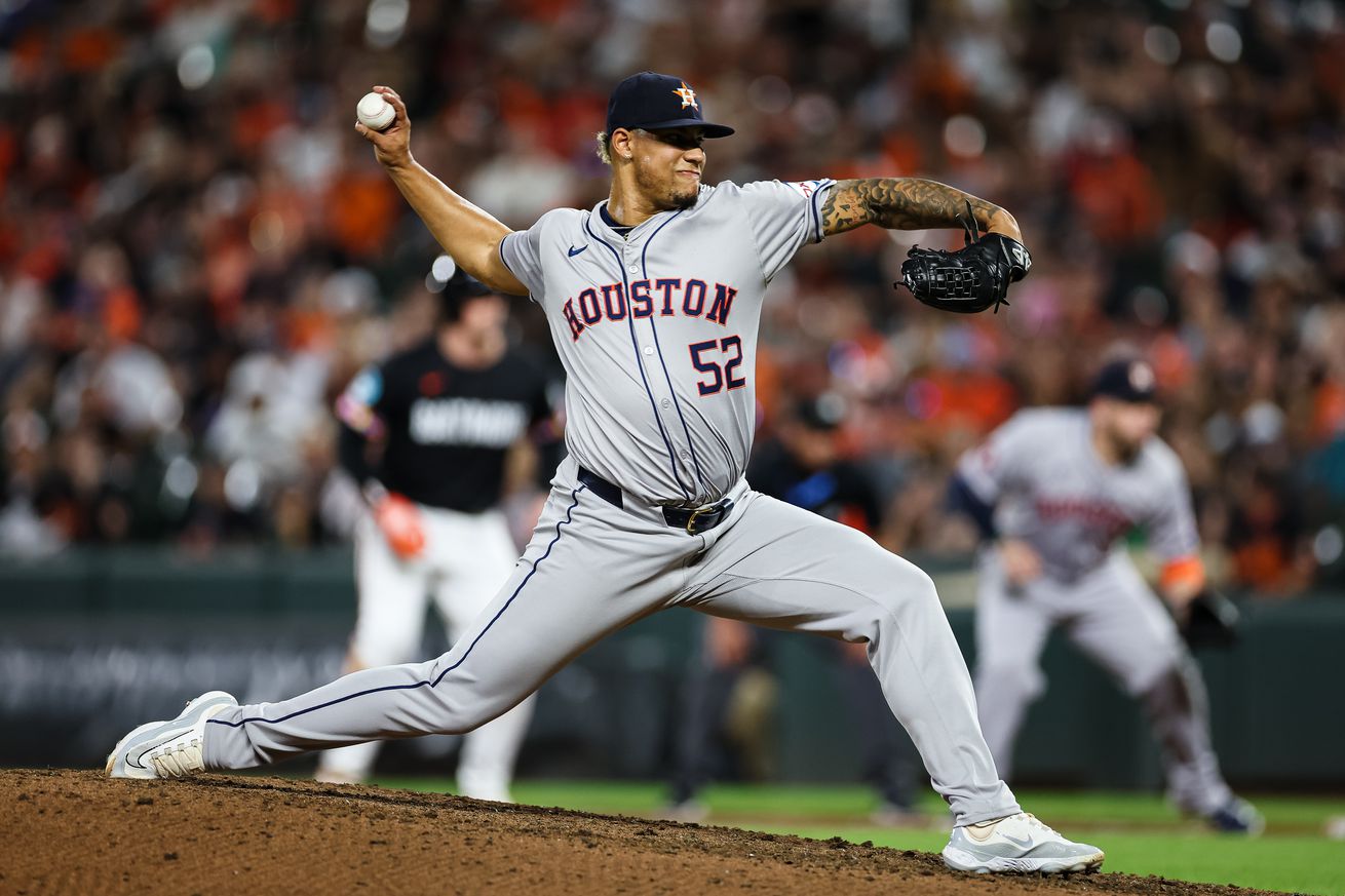 Houston Astros v Baltimore Orioles