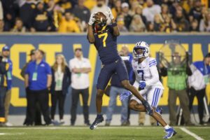 Mountaineer receivers growing up